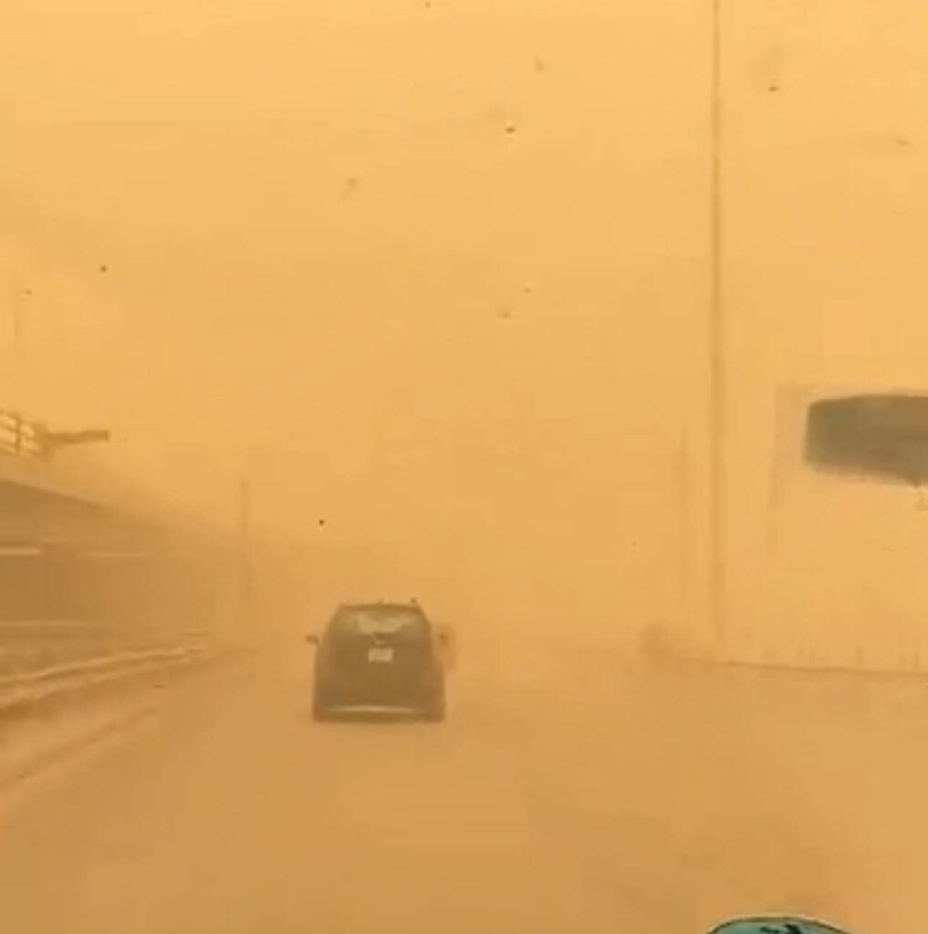 tempesta di sabbia libia