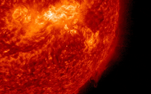 tempesta geomagnetica 25 aprile