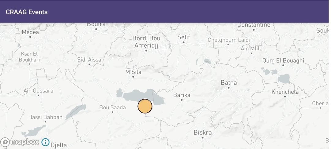 terremoto algeria