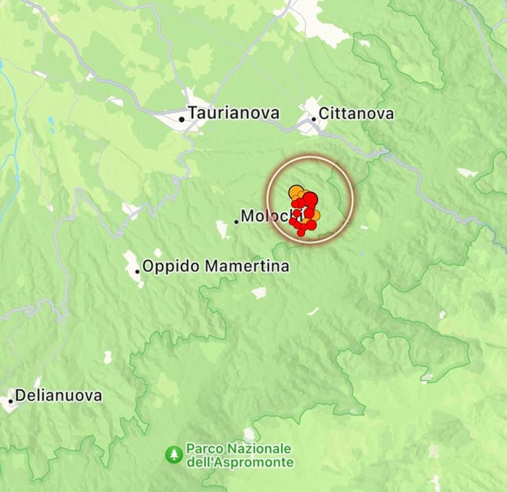 terremoto cittanova calabria
