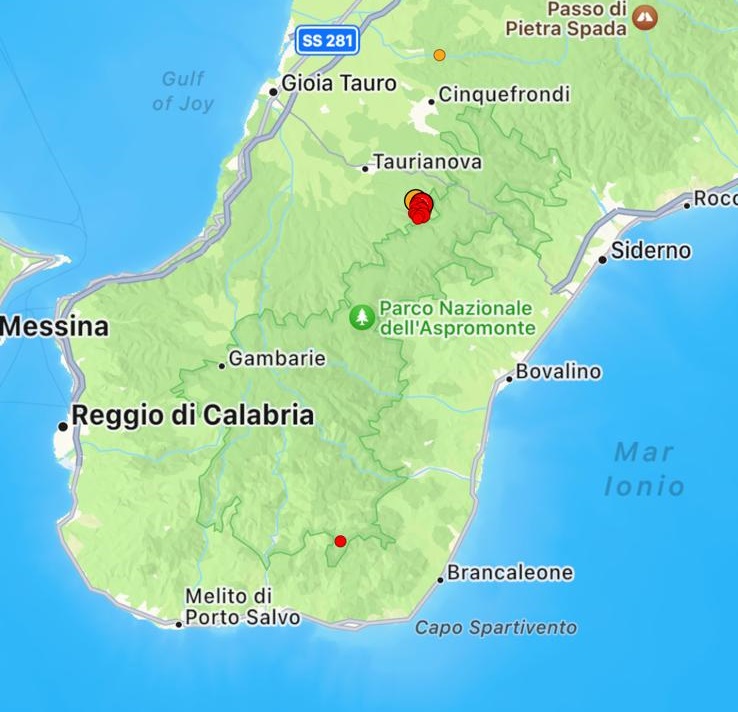 terremoto cittanova calabria