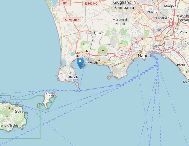 terremoto napoli pozzuoli oggi 27 aprile campi flegrei bacoli
