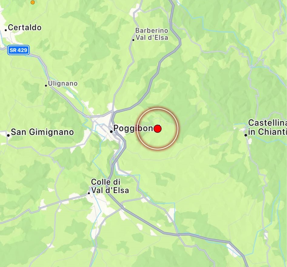 terremoto poggibonsi toscana