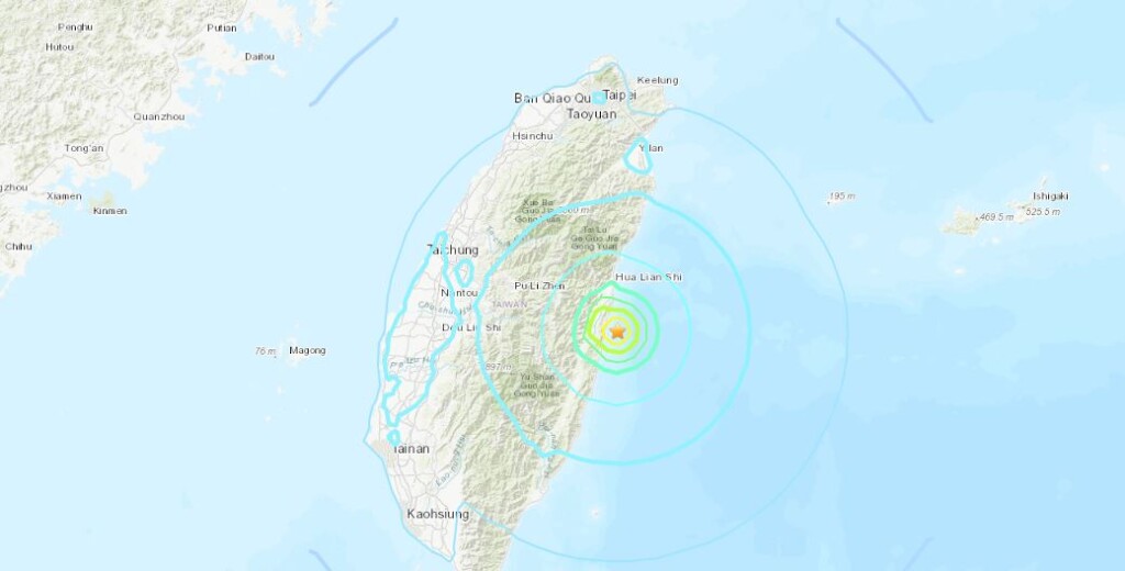 terremoto taiwan