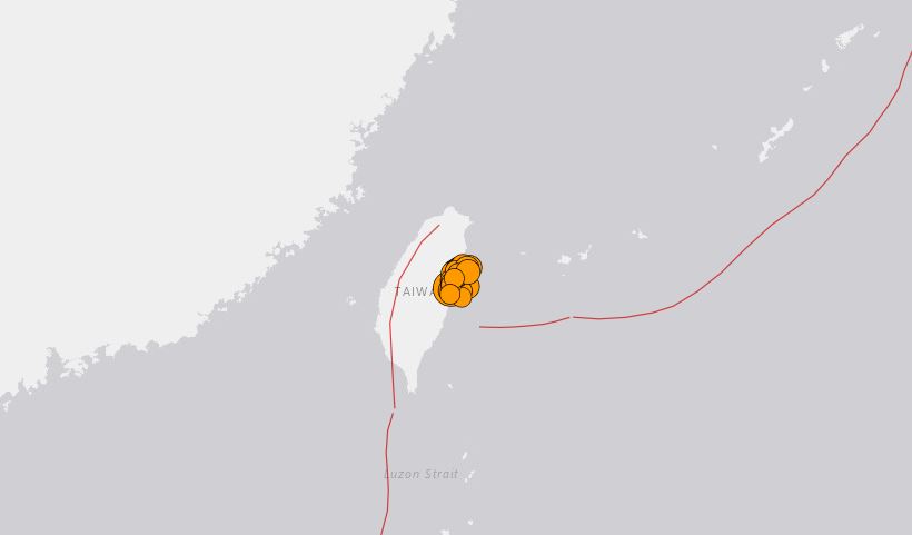 terremoto taiwan