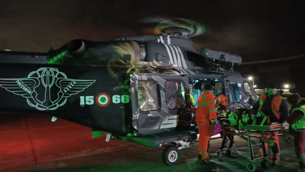 trasporto sanitario aeronautica ponza latina