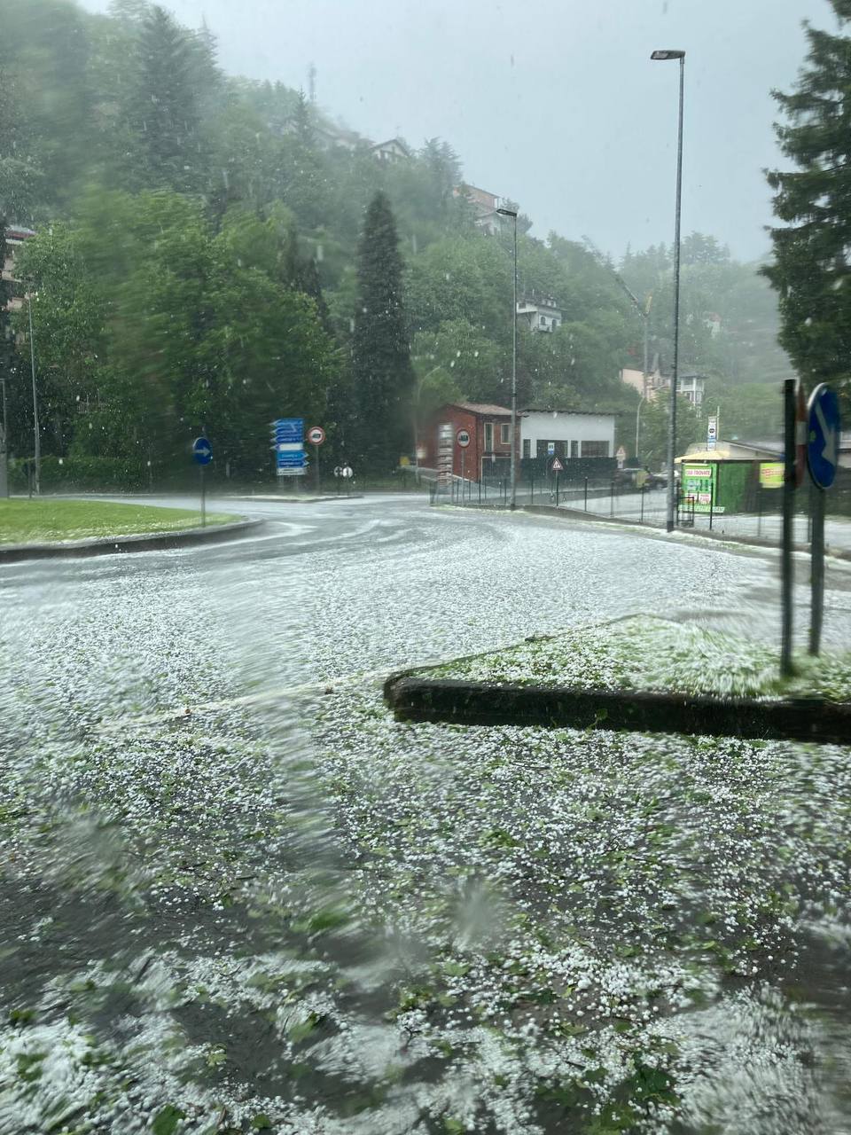 Borgo San Dalmazzo grandine