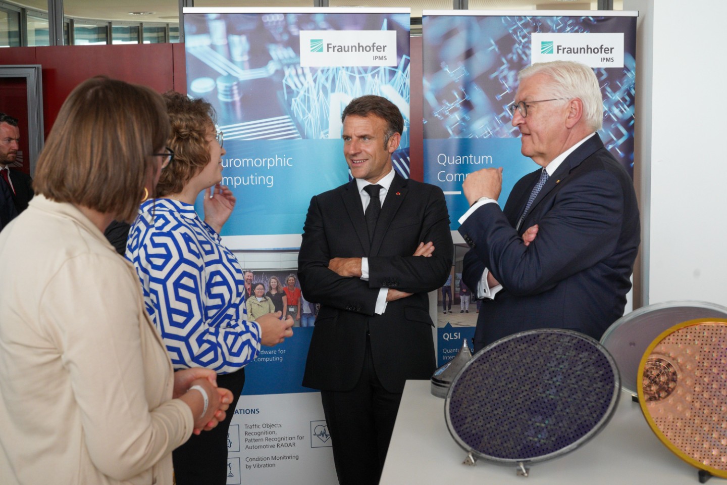 Macron Steinmeier fraunhofer