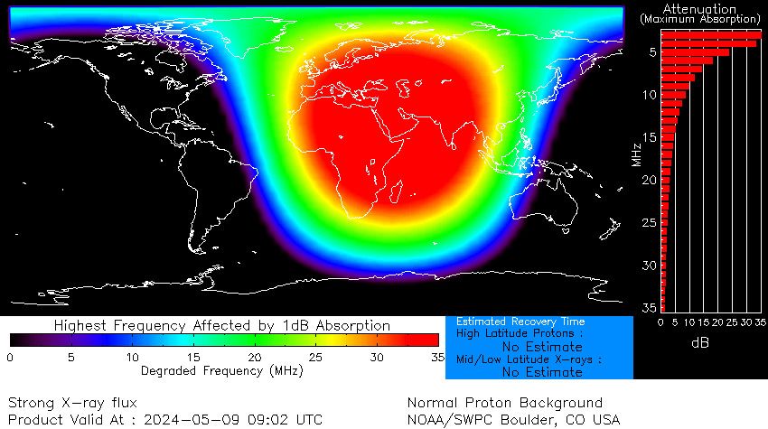Potente CME cannibale Terra blackout radio Italia, grave tempesta geomagnetica G4 aurore