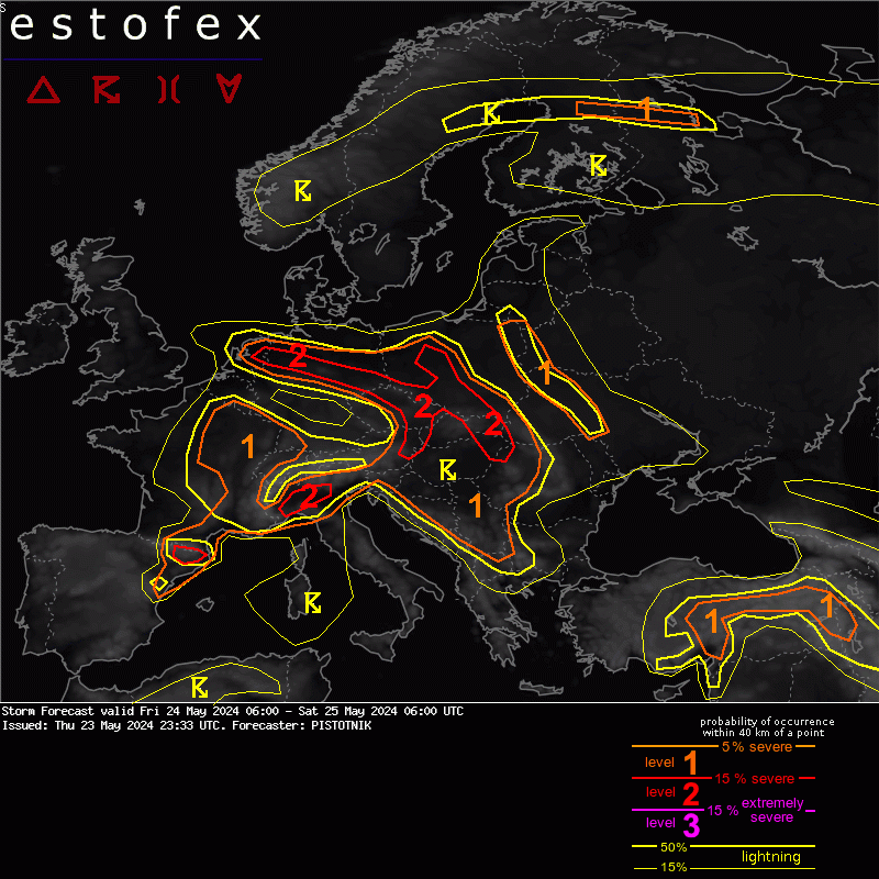 allerta meteo 24 maggio