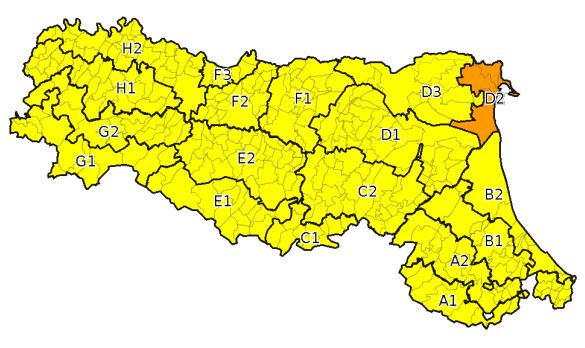 allerta meteo emilia romagna 22 maggio