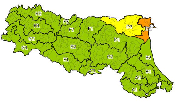allerta meteo emilia romagna