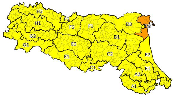 allerta meteo emilia romagna