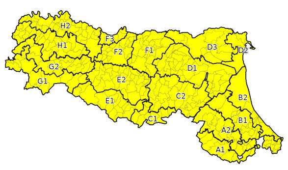 allerta meteo emilia romagna