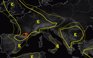allerta meteo estofex oggi domani