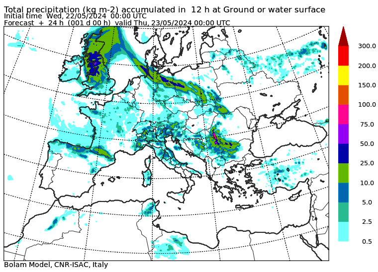 allerta meteo europa mercoledì 22 maggio