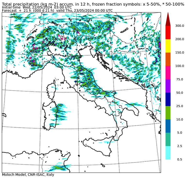 allerta meteo italia 22 maggio 2024