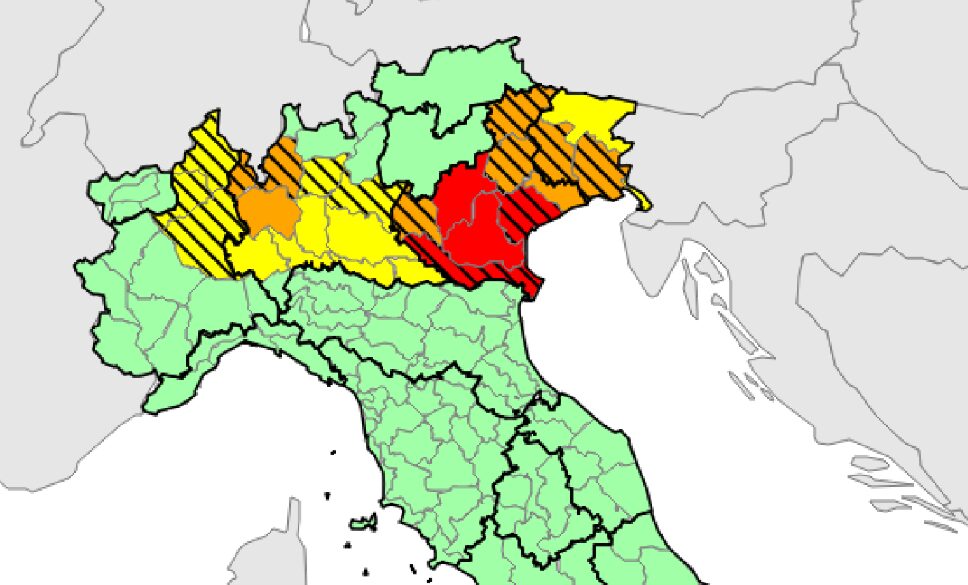 allerta meteo protezione civile 17 maggio