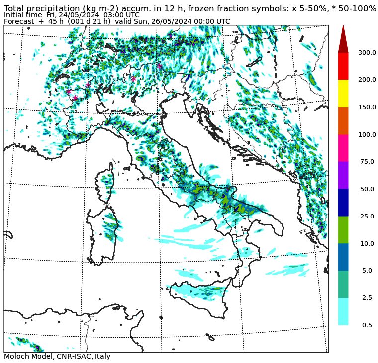 allerta meteo sabato pomeriggio italia