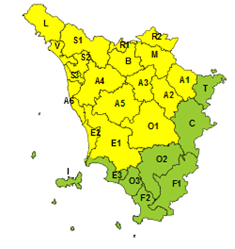 allerta meteo toscana 16 maggio