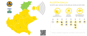 allerta meteo veneto 24 maggio