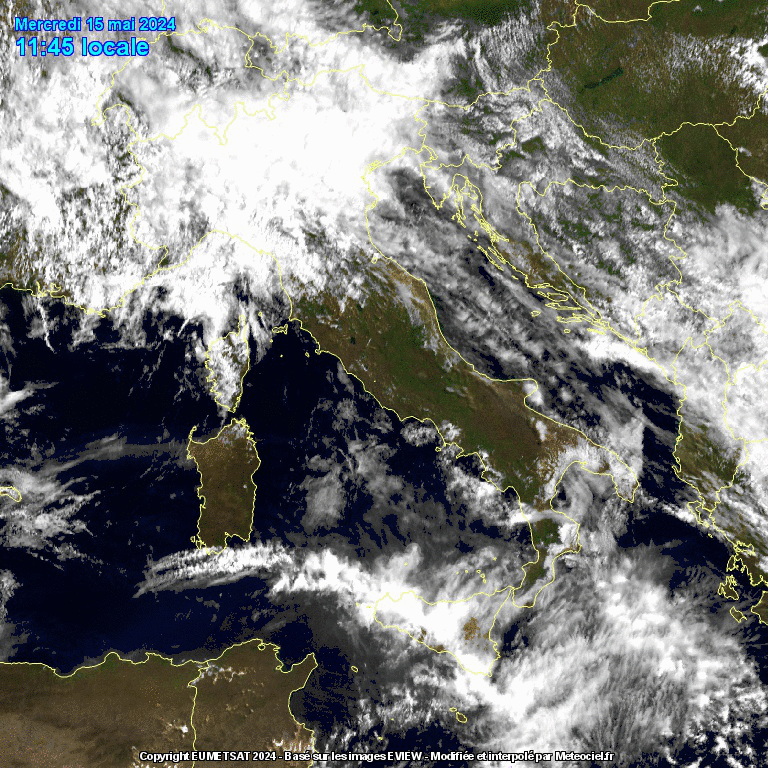 animazione satellitare meteo 15 maggio 2024