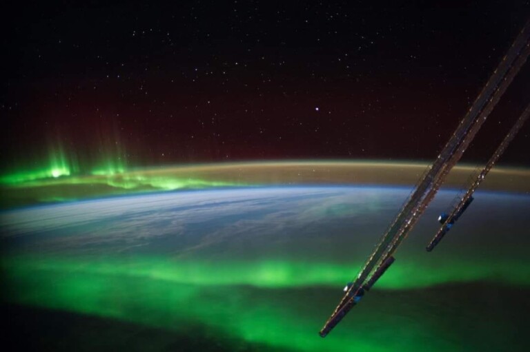 aurora polare ISS
