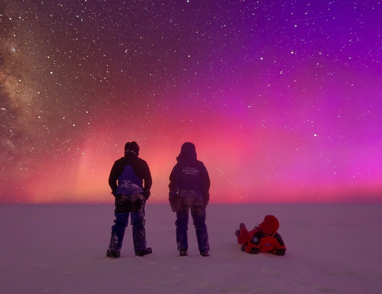 aurora polare antartide
