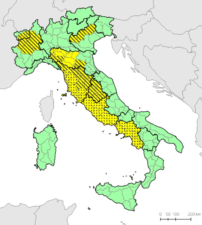 bollettino meteo protezione civile 2 maggio