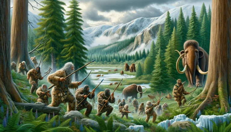 cacciatori pleistocene