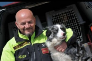 cane galassia vigili fuoco