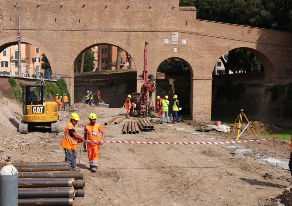 cantiere piazza pia roma