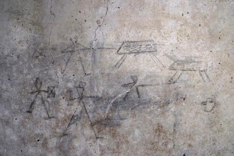 disegni gladiatori pompei