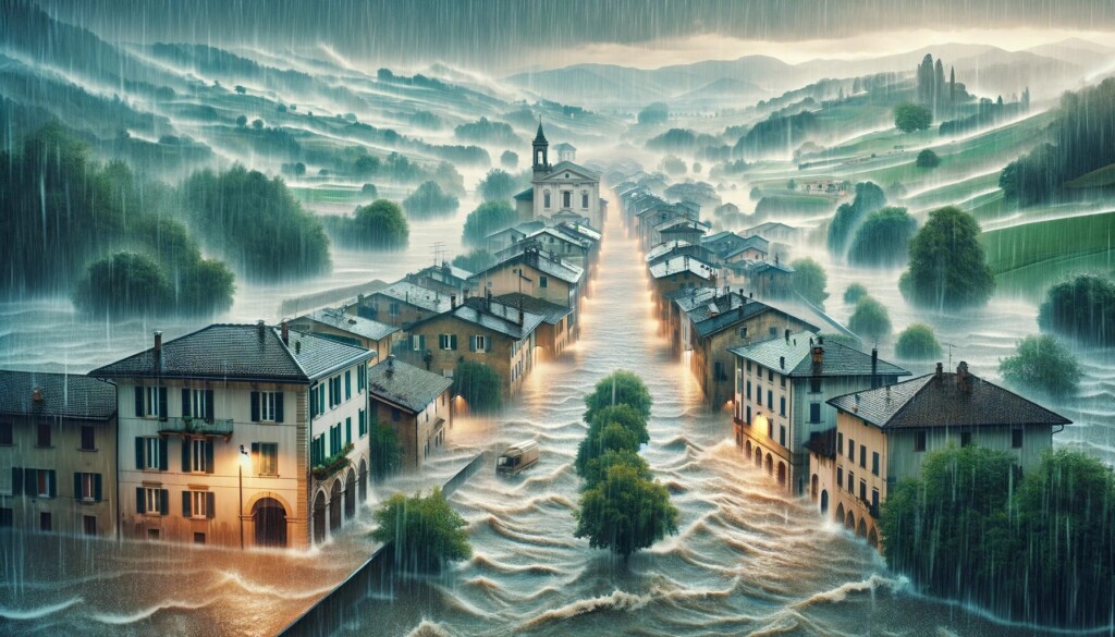 maltempo piogge torrenziali allerta meteo