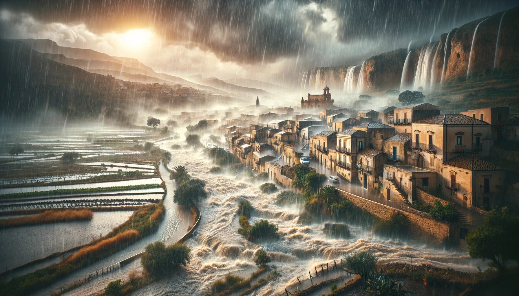 Allerta Meteo, non solo l’Alluvione in Emilia Romagna: il Ciclone Boris si sposta al Sud, attenzione in Sicilia