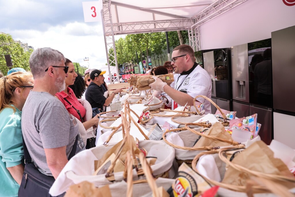 picnic Champs Elysees parigi