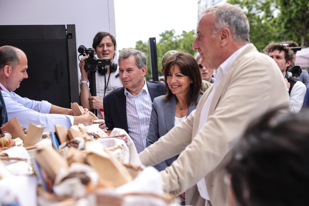 picnic Champs Elysees parigi