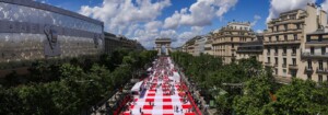 picnic Champs Elysees parigi