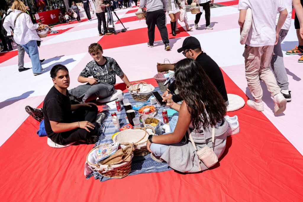 picnic Champs Elysees parigi