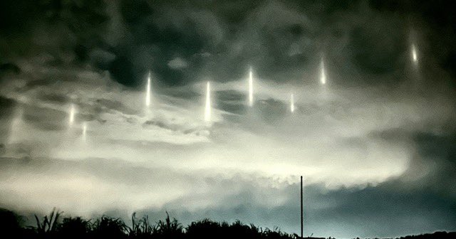 pilastri luce giappone
