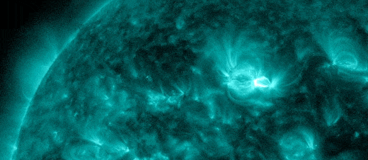 potente brillamento sole oggi 3 maggio
