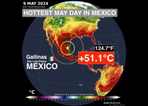 temperatura record messico