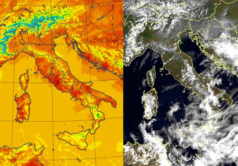 temperature massime 9 maggio 2024