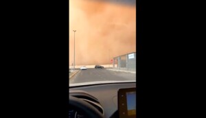 tempesta di sabbia arabia saudita