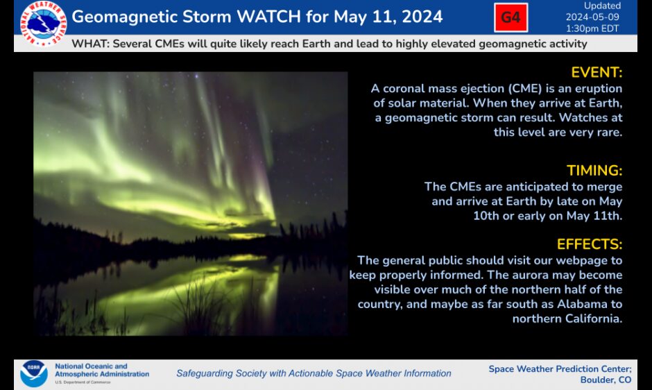 G4 geomagnetisk storm
