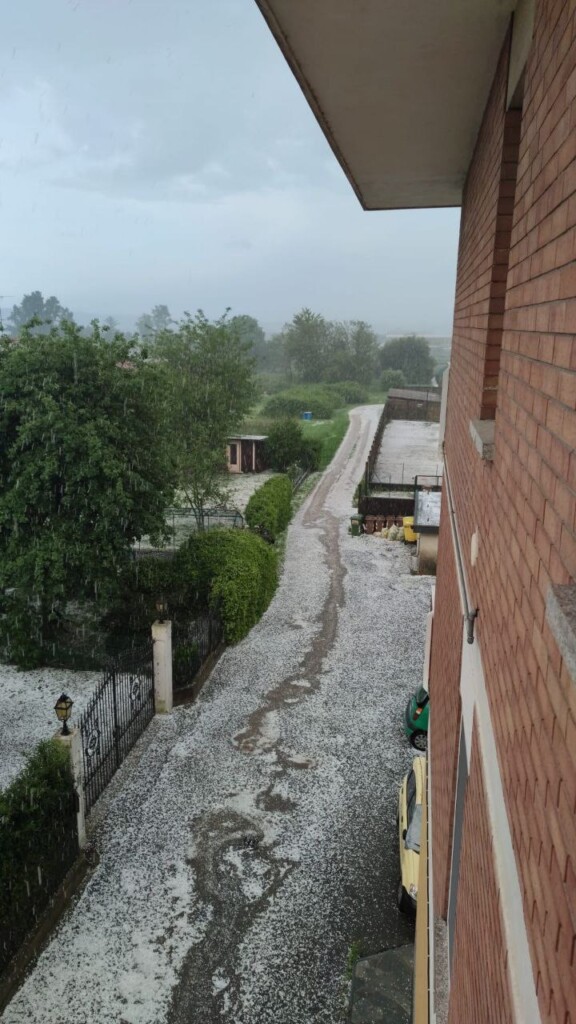 temporale grandine piemonte