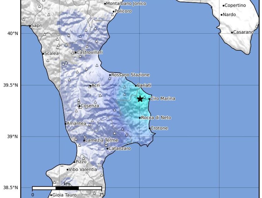 terremoto calabria