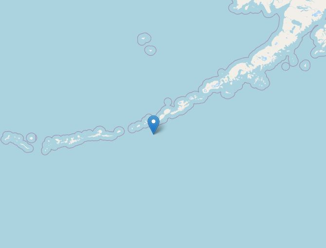 terremoto isole fox aleutine alaska