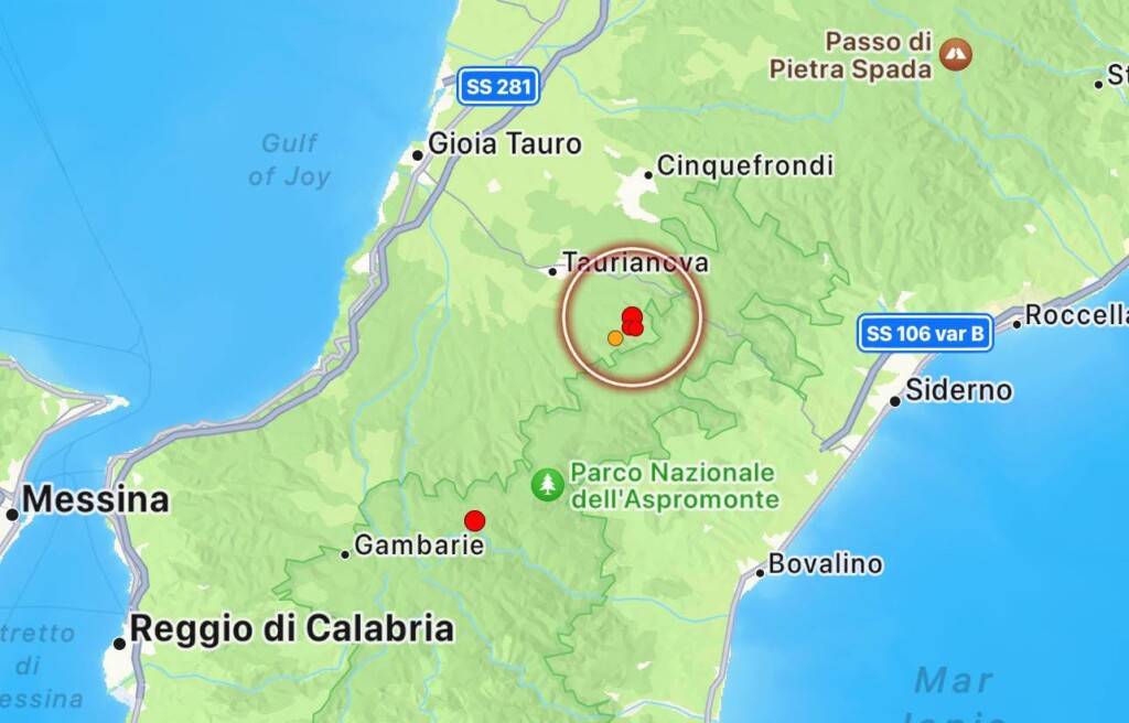 terremoto reggio calabria