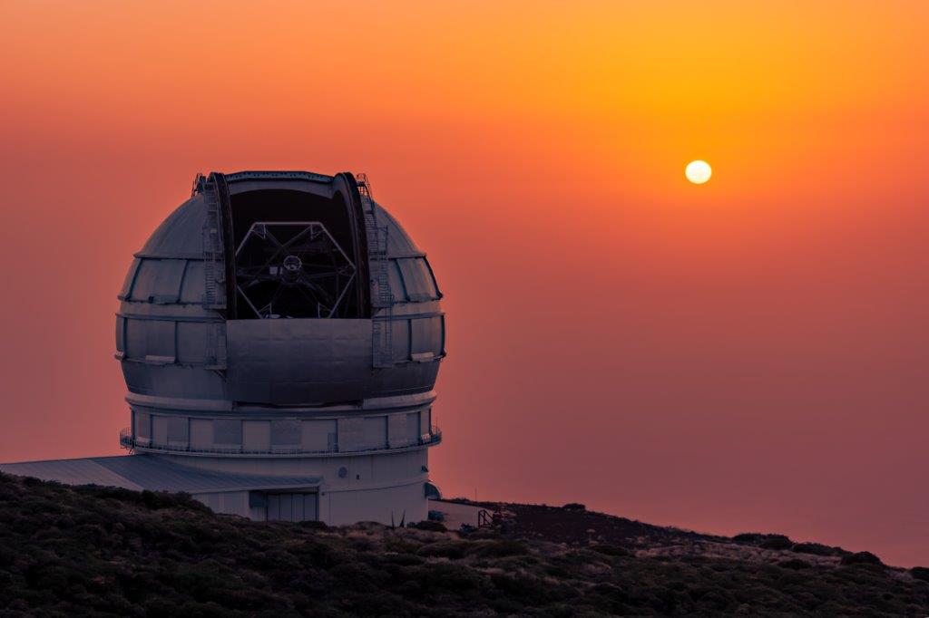 Isole Canarie La Palma Observatorio del Roque de los Muchachos